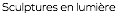 Sculptures en lumière